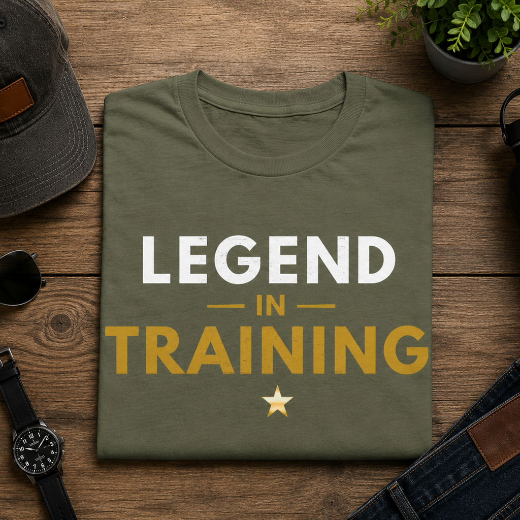 Legend In Training Adult Family Shirt