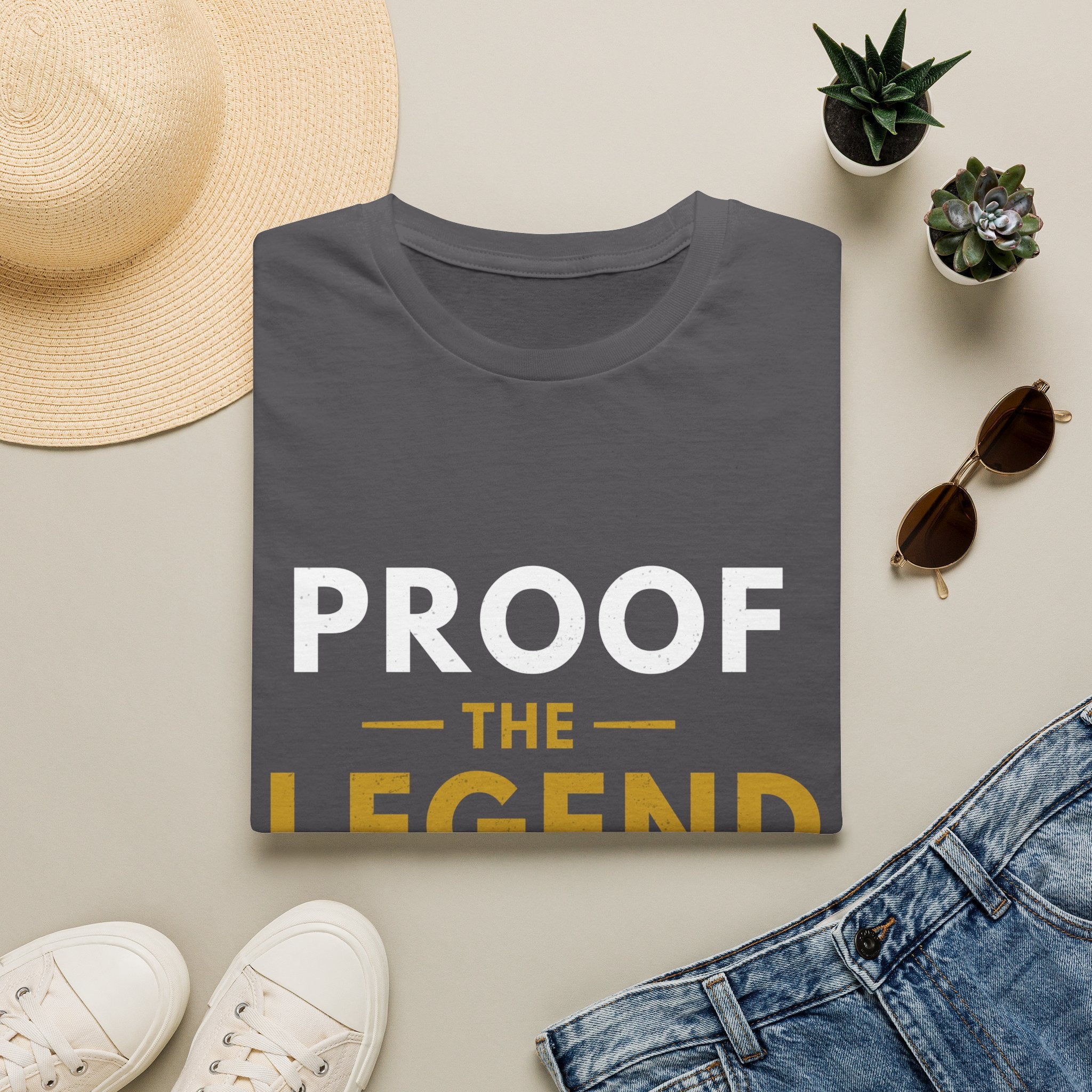 Proof The Legend Is Real Adult Family Shirt