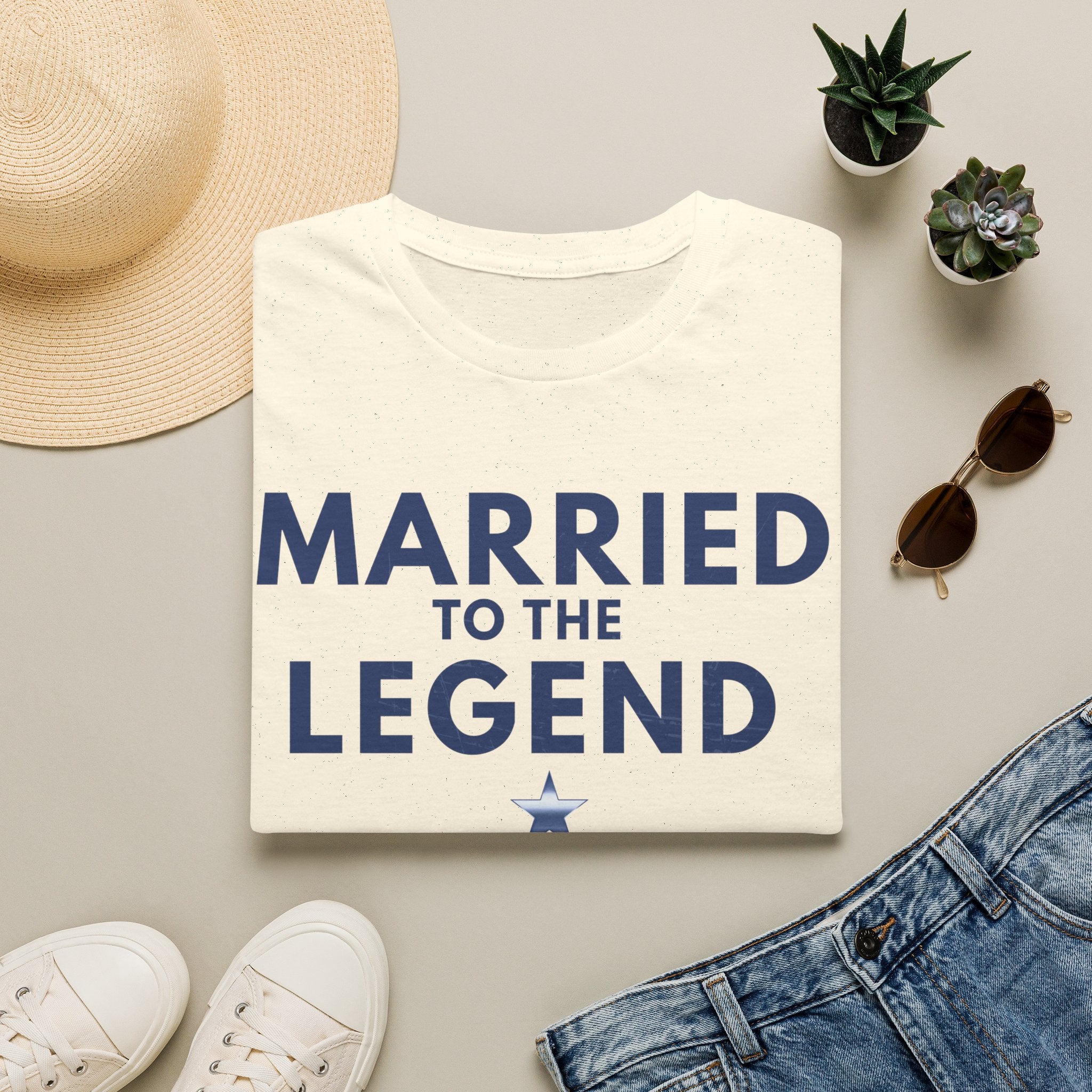 Married To The Legend™ Premium Comfort Colors® Tee