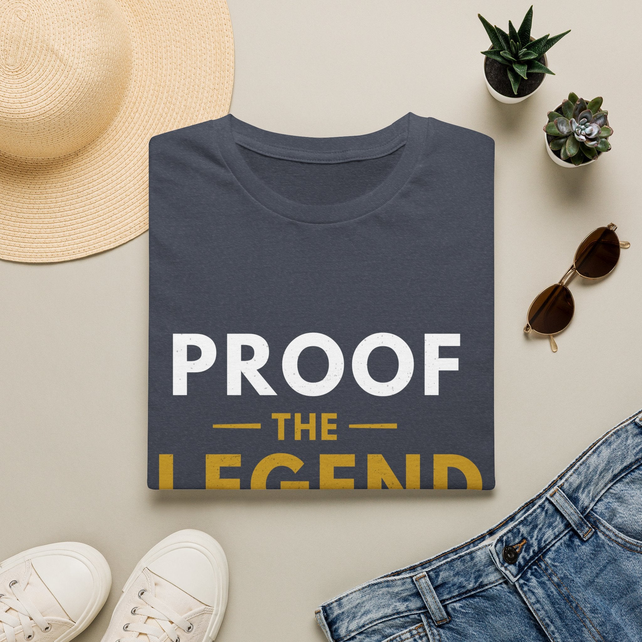 Proof The Legend Is Real Adult Family Shirt