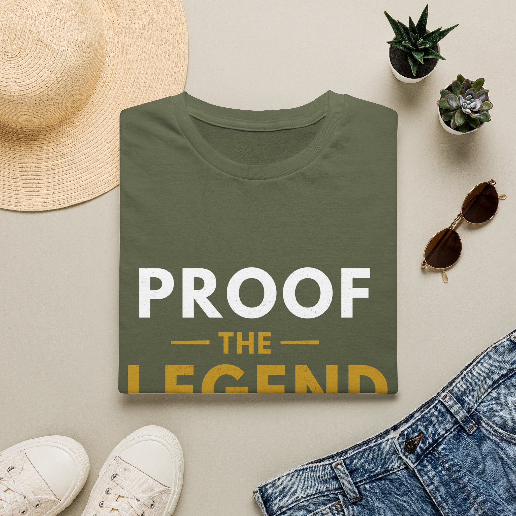 Proof The Legend Is Real Adult Family Shirt